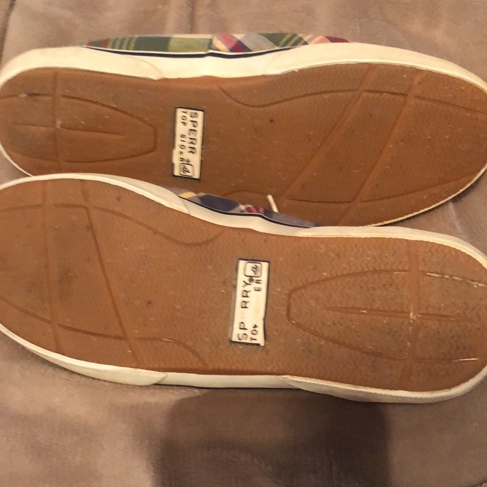 Men’s Y2k fall Sperry outdoors boat slip on top sider plaid - Picture 7 of 9